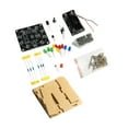 thumbnail image 3 of lacooooppia Electronic Lucky Turntable DIY Kit Electronics Training Board Learning Creative Practical Soldering Practice Kit for Adults with shell, 3 of 8