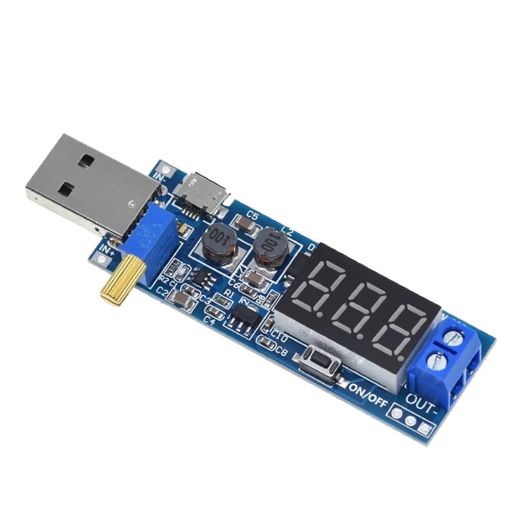 USB DC Voltage Regulator Step Up Boost Converter Power Module 5V to 1.2V-24V 