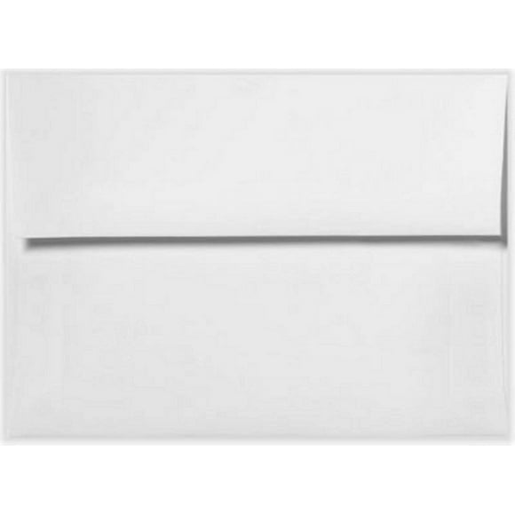 LUXPaper A7 Invitation Envelopes | 5 1/4" x 7 1/4" | Bright White | 70lb. Text | 500 Qty