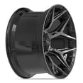 thumbnail image 4 of 4PLAY Wheels 4P06 22 Inch Rim Fits 6x135 & 6x139.7 22x12 Gloss Black Brushed with Tinted Clear (1), 4 of 5