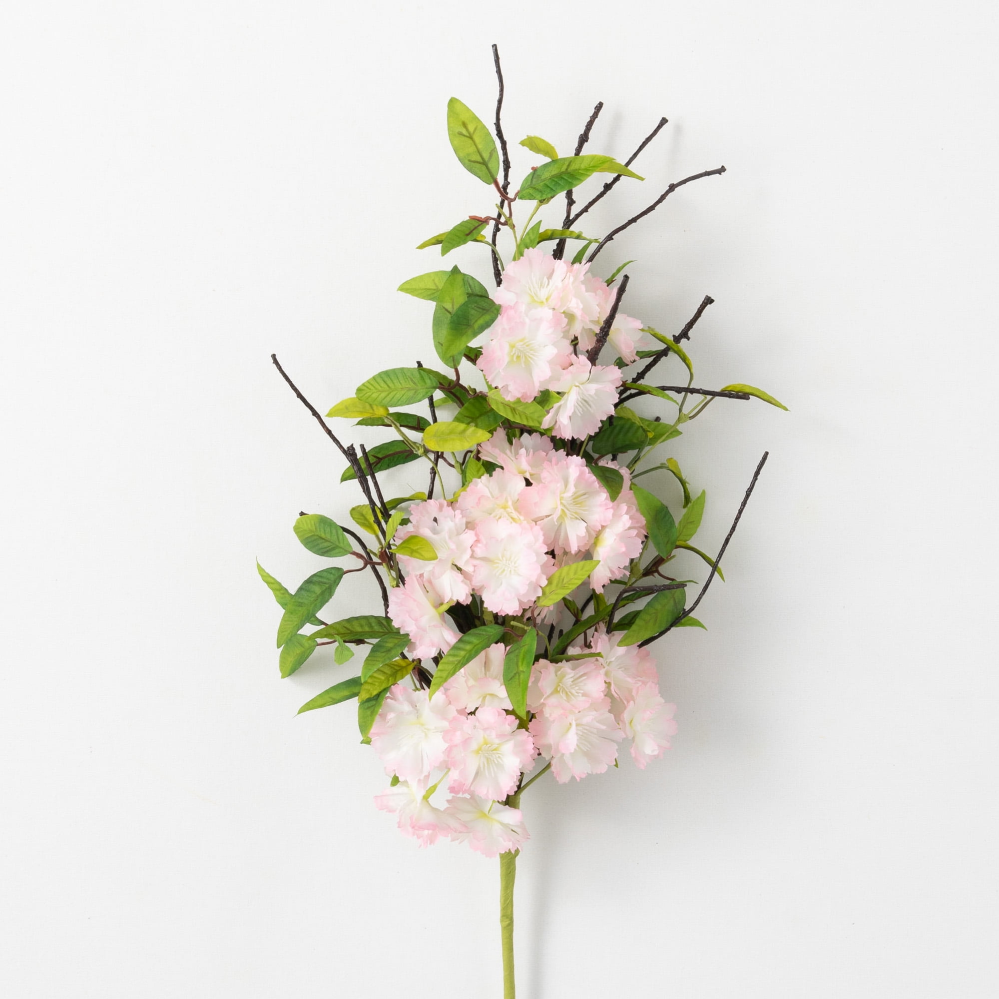 Sullivans Artificial Apple Blossom Stem 24"H Pink