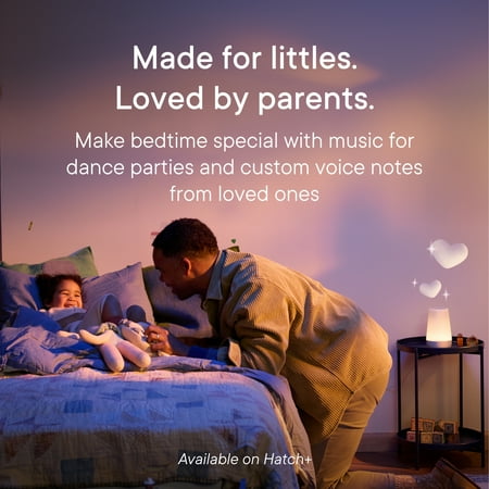 Hatch Rest+ 2nd Gen All-in-one Sleep Assistant, Nightlight & Sound Machine with Back-up Battery