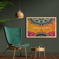 thumbnail image 2 of Hispanic Wall Art with Frame, Themed Illustration with Folkloric Motifs of Cinco de Mayo Image, Printed Fabric Poster for Bathroom Living Room, 35" x 23", Multicolor, by Ambesonne, 2 of 2