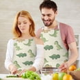 thumbnail image 3 of Cartoon Dinosaurs Apron-Garden Aprons for Women with Pockets-Cotton Linen Waterproof Kitchen Cooking Gardening Aprons Adjustable for Kitchen,Cooking,BBQ and Salon 33x27 Inch, 3 of 7