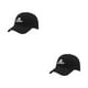 thumbnail image 2 of Qarigey Gorra De Béisbol Grande Rellena Y Tridimensional Para Cara Pequeña Con Múltiples Colores Y Opciones Para Elegir Especial Marca en marca en blanco y negro Talla única 2Conjunto, 2 of 6