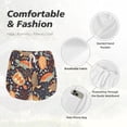 thumbnail image 4 of Rateoe Turtles and Sea Plants Printed 2 in 1 Women's Workout Shorts for Athletic Gym Running Shorts with Phone Pockets-XX-Large, 4 of 7