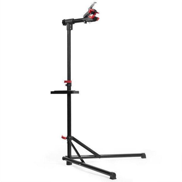 Xtremepower Bike Repair Stand in Black with Telescoping Arm