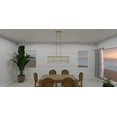 thumbnail image 3 of Quoizel Lighting - Apelle - 5 Light Linear Chandelier In Glam Style-14.5 Inches, 3 of 9