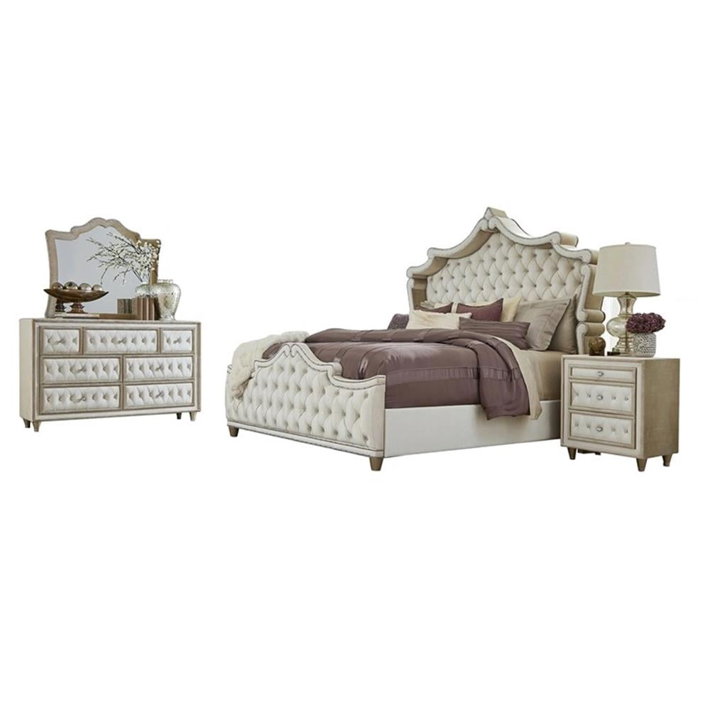 ENCRY Veuve Blanche Estelle 2本セット Antonella 5-piece Eastern King Bedroom Set Ivory - Walmart.com