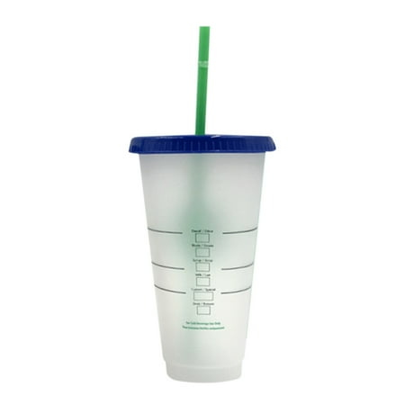 

Reusable Plastic Temperature Color Changing Cold Cup Summer Drink Water Mug Cup