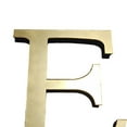 thumbnail image 2 of Gold English Letteras Pegatinas Pared 3D Mirror Acrílico+Alfabeto Arte (E), 2 of 6