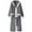 Dark Gray, variant on Bovxnpu Mens Bathrobes, Mens Robe Full Length Plushed Robe for Men Long Fleece Bathrobe With Pockets and Belt Bathrobe Loungewear Nightwear