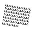 thumbnail image 4 of 100 ganchos con clip para armario, ganchos para colgar toallas, para llaves, para estantes oficina, armario baño, estantes alambre para tazas Negro, 4 of 8