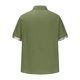 thumbnail image 5 of Camisas de playa EQWLJWE para hombre, camisas casuales sin arrugas, camisas de vestir elásticas de verano de manga corta de color sólido con botones, ropa de calle, 5 of 5