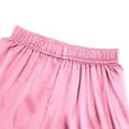 thumbnail image 5 of larppty Toddler Pajamas 2 Pieces Silk Stain Long Sleeve Button Down Shirts and Pants Homewear for Boys Girls, 5 of 7