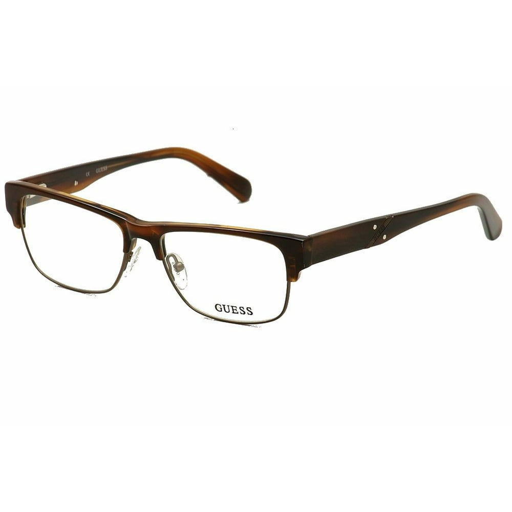 Guess Men's Eyeglasses GU1783 GU/1783 BRN Brown Full Rim Optical Frame