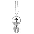thumbnail image 1 of Memories Mobile Tool Making Silver Wing Car Pendant Decoration, 1 of 4