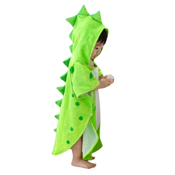 NOKIO Baby Hooded Towel, Toddler Bath Towel, Kids Towels, Large Hooded Towel, Organic Baby Towels with Hood for Girls, Babies, Baby Boys Baby Boys Girls Dinosaur Hooded Bath Towel