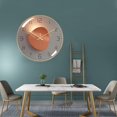 thumbnail image 4 of Wall Clock, Wall Pendulum with 30 cm Diameter, European Style Round Digital Quartz Wall Clock, 4 of 4