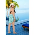 thumbnail image 3 of HAPPY BAY Women's Pareo Swimwear Bikini Beach Wrap Sarong One Size Blue, Palm Tree, 3 of 5