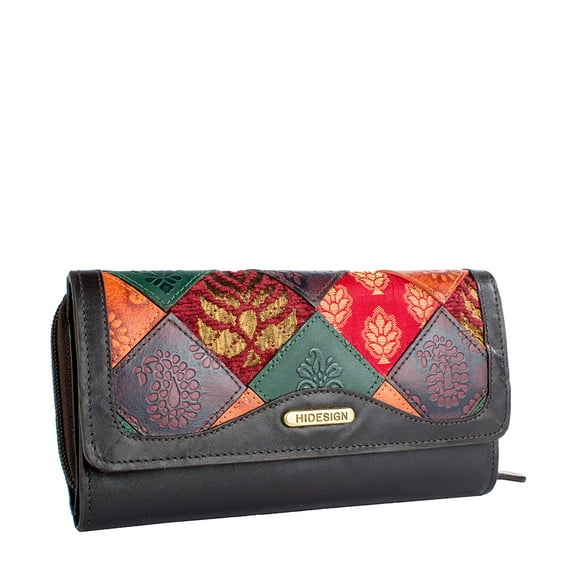 Hidesign Baga RFID Blocking Trifold Leather Wallet