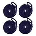 thumbnail image 2 of Yirtree 4 Pack of 59.06in Double Braid Nylon Dockline,Mooring Rope Dock Line,Working Load Limit 1540 lbs,Breaking Strength 7,700 lbs, 2 of 8