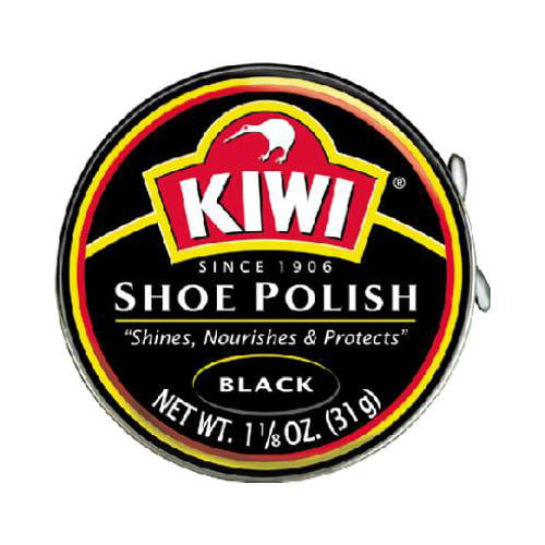 NEW KIWI 10111 1 1/8 OZ CAN KIWI BLACK SHOE POLISH PASTE 3432366 