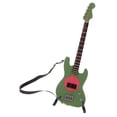thumbnail image 1 of 1/6 Modelo de Guitarra Eléctrica Miniatura con Decoración de Soporte de Navidad N.  degree 5 CUTICAT Bajo Eléctrico Dollhouse, 1 of 8