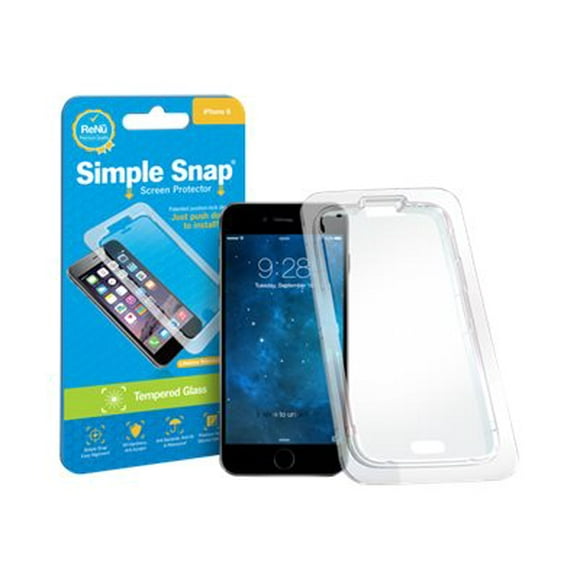 Simple Snap - Screen protector for cellular phone - glass