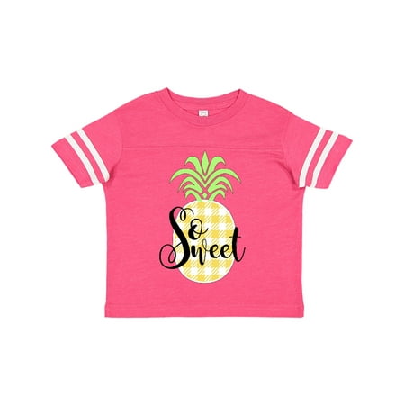 

Inktastic So Sweet-Plaid Pineapple Gift Toddler Boy or Toddler Girl T-Shirt