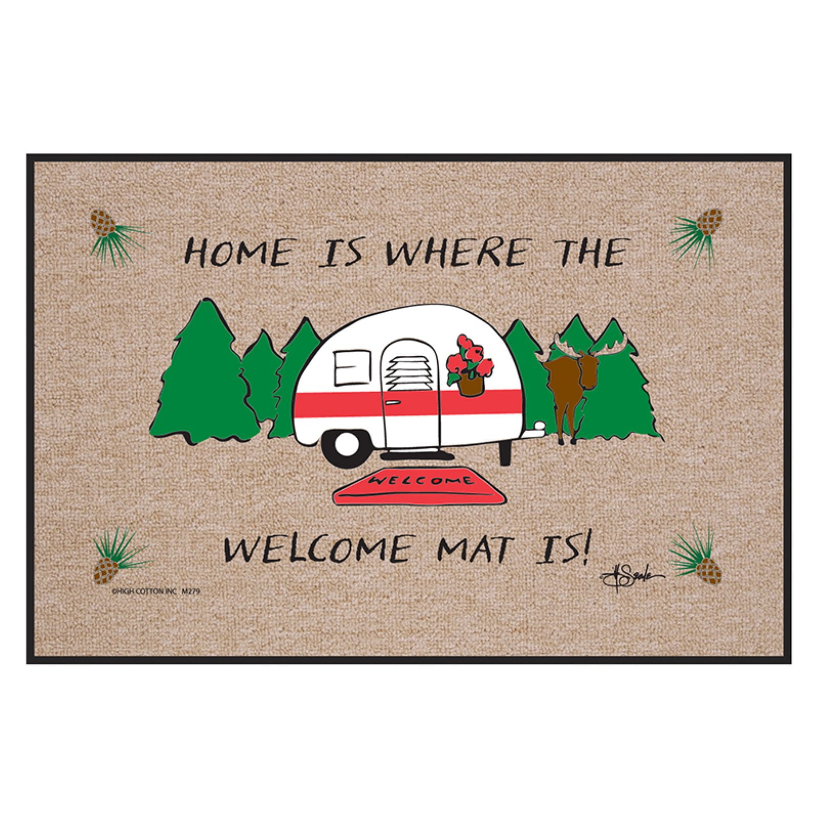 High Cotton Home Indoor/Outdoor Door Mat