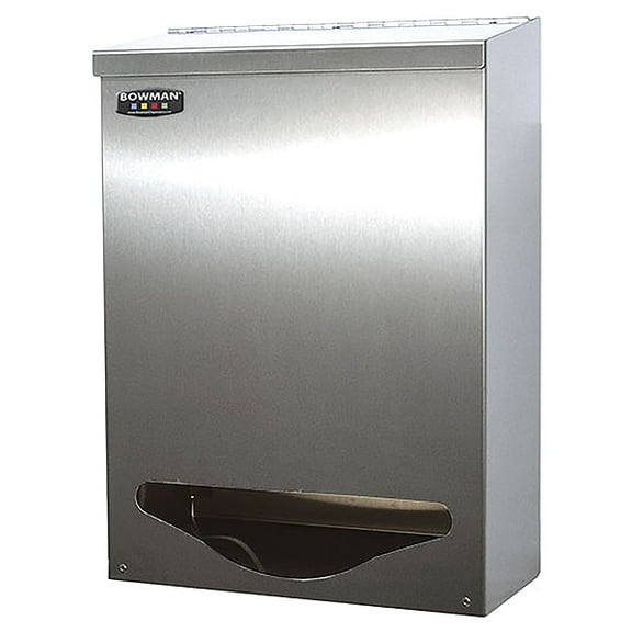 Bowman Dispensers Bulk Dispenser, Silver, 17-5/64inH BK001-0300