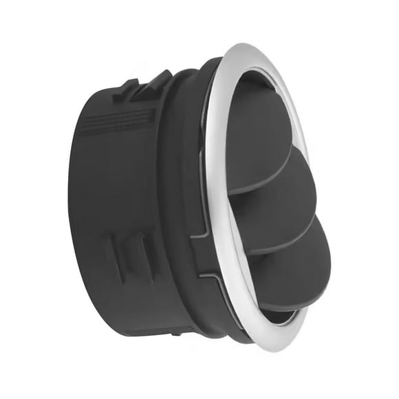 Deflector de salida de acondicionado para ventilación de coche, ventilación giratoria para