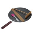 thumbnail image 5 of Pancake Pan Crepe Maker Flat Pan Griddle Pan with Spreader & Spatula Crepe Maker Griddle, 5 of 5