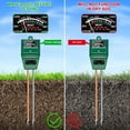thumbnail image 3 of EASTIN Soil pH Meter 3-in-1 Soil Moisture Light pH Tester Gardening Tool Kits for Plant Care Great for Garden Lawn Farm Indoor Outdoor Use, 3 of 8