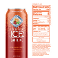 Sparkling Ice +Caffeine Zero Sugar Flavored Sparkling Water, Strawberry