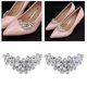thumbnail image 5 of 4pcs 's Crystal Rhinestone Shoe Clips Double Hebillas Decoración para la de bodas Salvador Dali Parche de zapato de bricolaje, 5 of 9