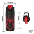thumbnail image 5 of Zak Designs Marvel Comics 19 ounce Stainless Steel Water Bottles, Spider-Man, 5 of 7