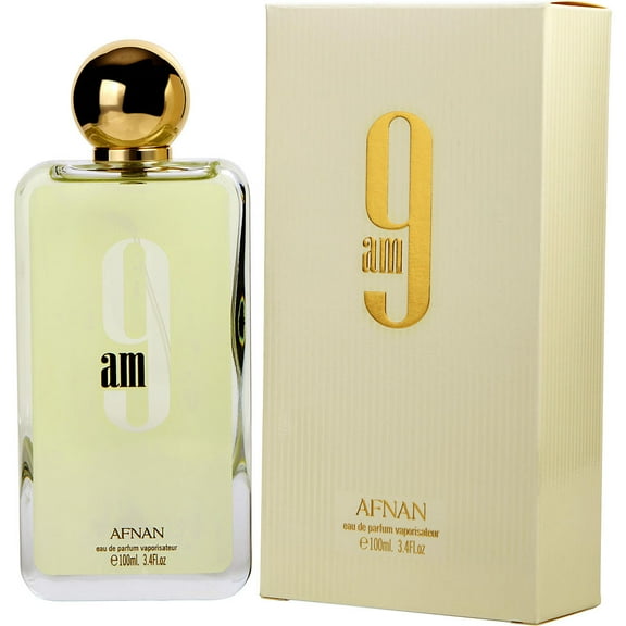 AFNAN 9 AM by Afnan Perfumes EAU DE PARFUM SPRAY 3.4 OZ Afnan Perfumes AFNAN 9 AM WOMEN