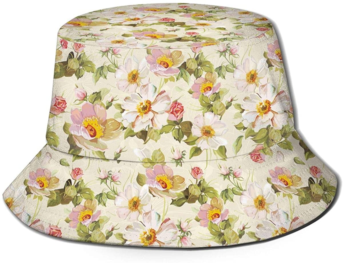 Solid Color Outdoor Sun Hat Packable 