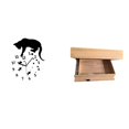 thumbnail image 1 of Reloj Colgante Silencioso Con Forma De Gato Y Cajón Flotante, Movimiento Silencioso, Sin Tictac, Analógico, Compartimento De Almacenamiento Para Montar En La Pared, Ideal Para El Hogar, El, 1 of 8