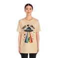 thumbnail image 3 of Take Me Away UFO Alien Lover Unisex Shirt, 3 of 4
