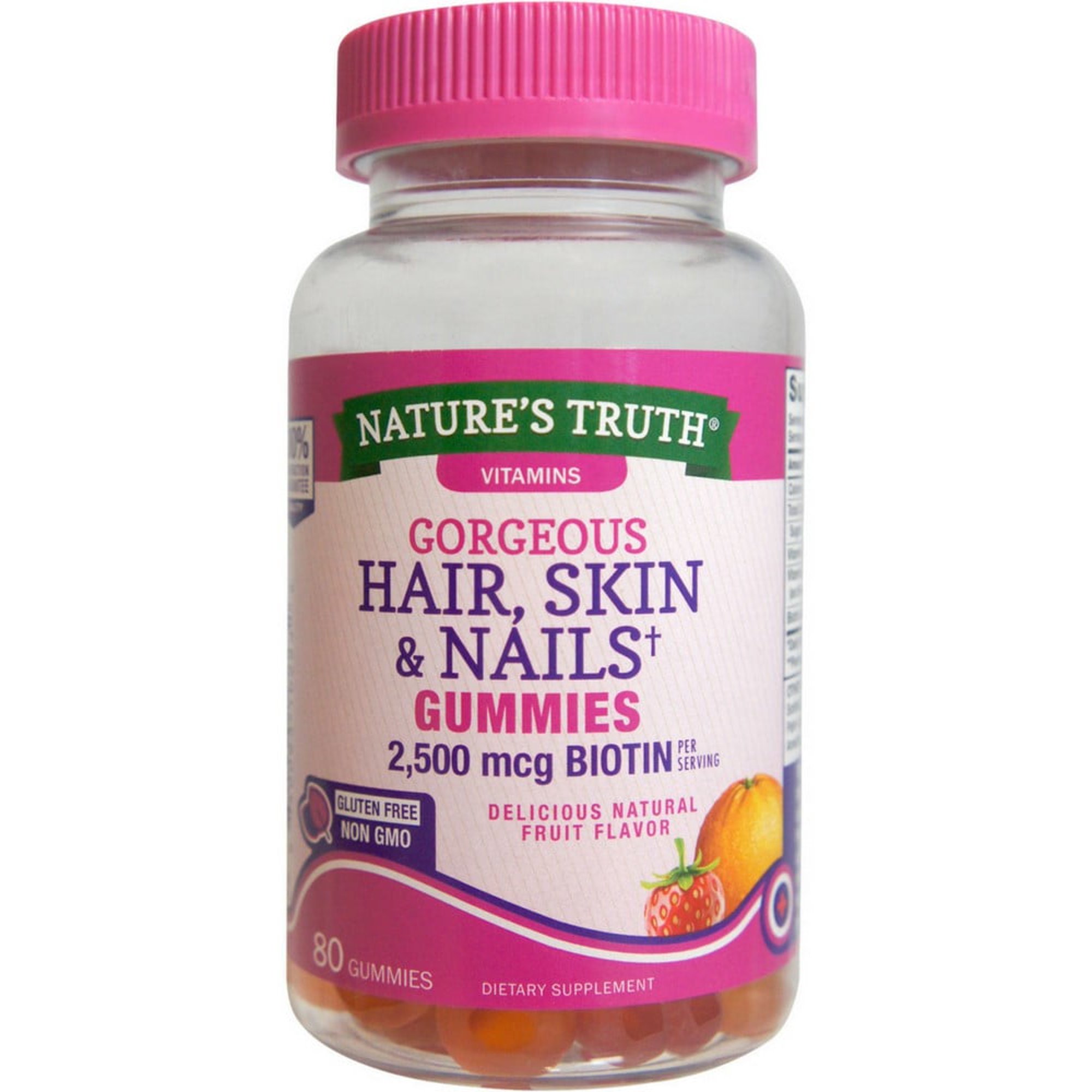 Nature's Truth Hair, Skin & Nails Gummies, 80 ea (Pack of 3)