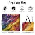 thumbnail image 2 of Colorful Tie Dye Vortex Outdoor Picnic Blanket, Foldable Waterproof Beach Mat, Portable Beach Blanket for Beach Camping, Hiking, Family Concerts, 2 of 7