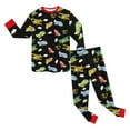 thumbnail image 6 of Hessimy Toddler Boys Girls Spring Summer 2Pcs Long Sleeve Sweatshirt Tops Pants Soft Casual Clothes Sweatsuit, Soft Casual Sweat(Red,3-4 Years), 6 of 6