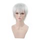 thumbnail image 1 of Peluca de cosplay Tokyo Ghoul Kaneki Ken Anime 30 cm para Halloween, 1 of 4