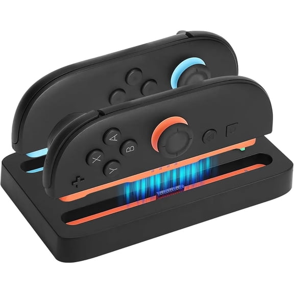Charging Dock for Switch 2 Dock Charger Stand Station with LED Indication USB Type-C Charger Cable for Switch 2