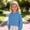 Blue, variant on Liyamei Kids Lightweight Hooded Jacket with Zipper for Fall Windproof Outerwear Size 4-5 Years