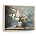 thumbnail image 2 of Designart "Still Life With White Orchids In A Farmhouse" Orchids Floater Framed Canvas Art Print, 2 of 5