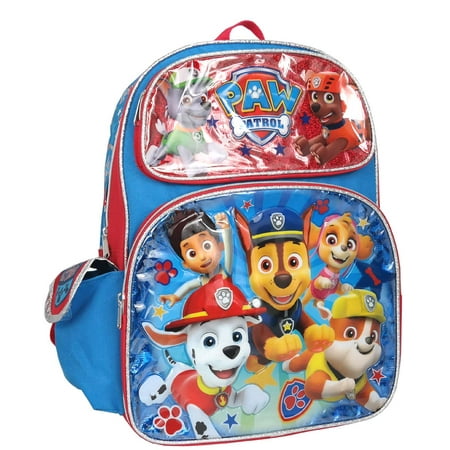 Backpack - Paw Patrol - Chase Marshall Rubble Skye New 009663 | Walmart ...